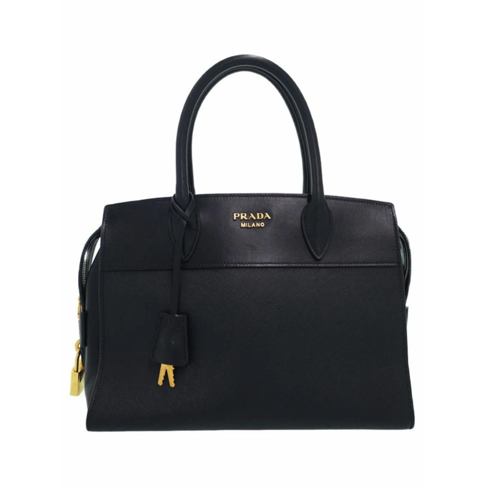 Prada Esplanade tote black Saffiano calf leather
